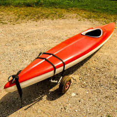 Foldable Kayak Canoe Boat Carrier Cart Trailer Trolley 176lbs Transport Cart for Paddleboard