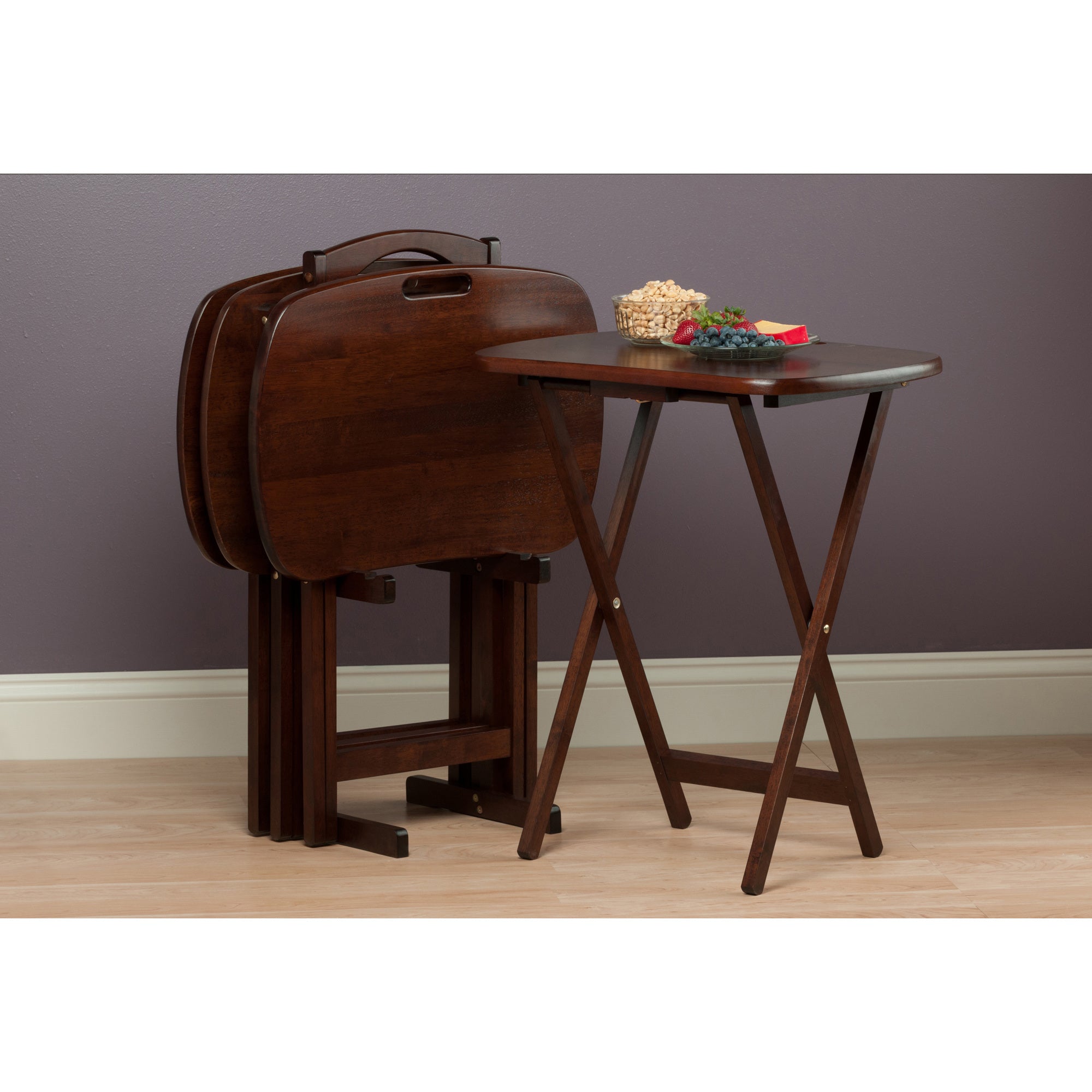Lucca 5-Pc Snack Table Set