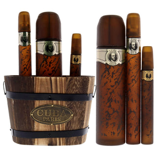 Cuba Gold by Cuba for Men - 3 Pc Gift...