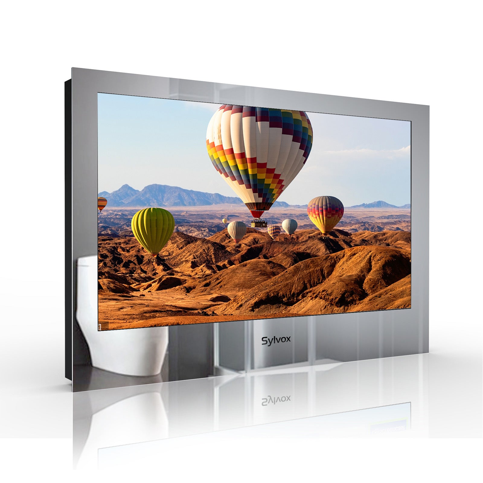 Sylvox 32 inch Bathroom Magic TV;  1080P;  IP65 Waterproof TV; Mirror TV