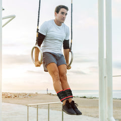 Ankle Weights Set 2.2/4.4LBS Pair Wrist Arm Ankle Weight with Iron Sandbags Fillings