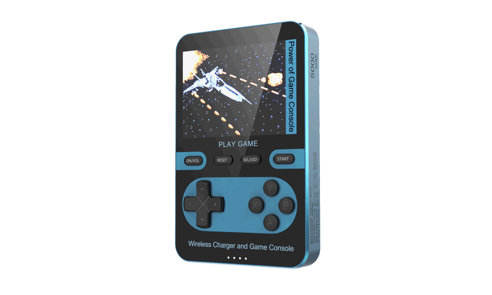 New 3 in 1 Wireless Power Bank 5000mah, Wireless Fast Charger, 500 Games built-in,Ready in Stock