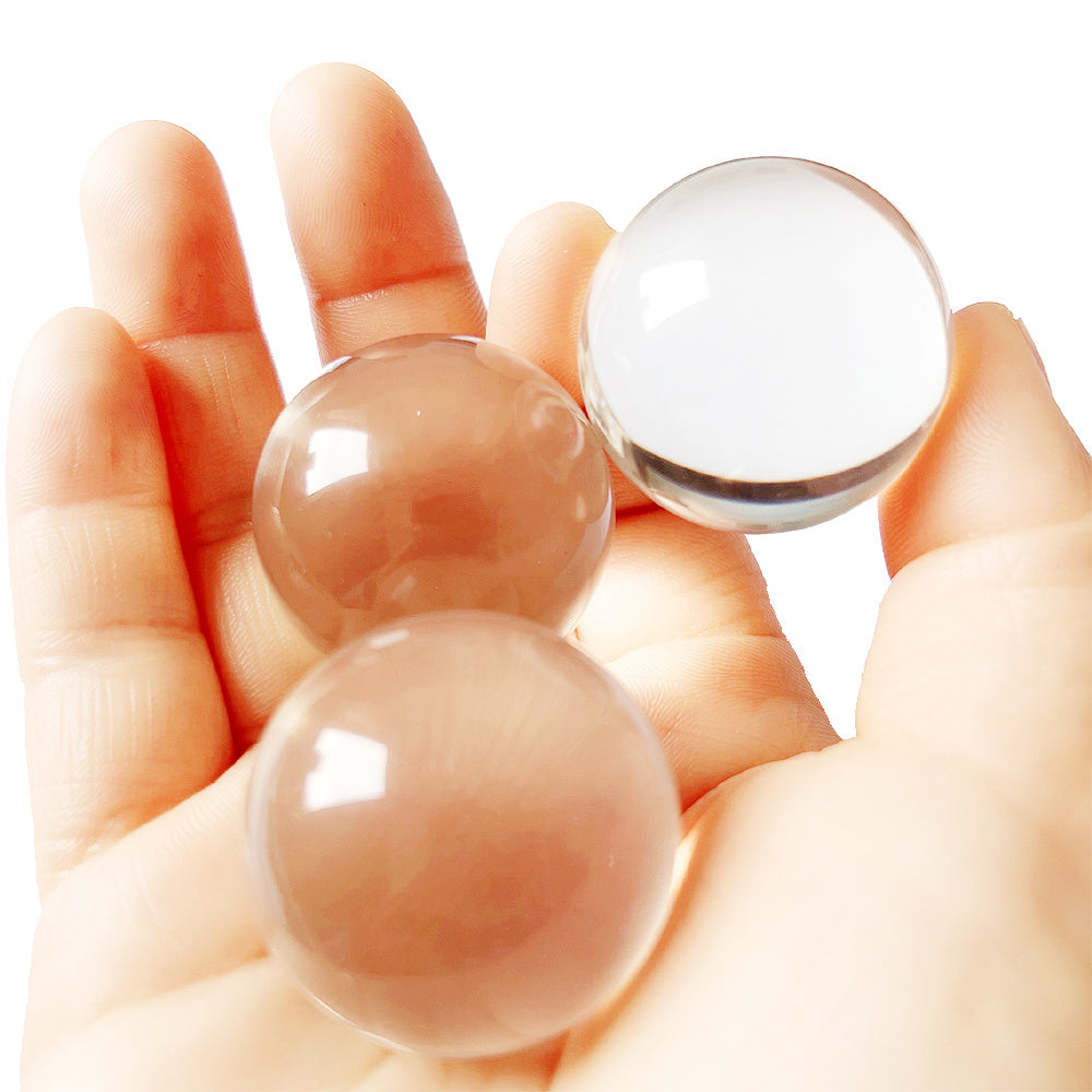 Solid Clear Acrylic Precision Ball +/-0.005\\\\\\\\\\\\\\\", Transparent Small PMMA Resin Spheres