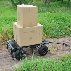 Wagon Cart Garden cart trucks make it easier to transport firewood