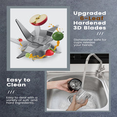 VEWIOR 1000W Smoothie Blender for Shakes and Smoothies; 11 Pieces Personal Blender for Kitchen; 2*23oz+10oz Blender Cups with To-Go Lids for Fruit Vegetables; Beans; Nuts; Spices(shipment from FBA)