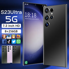 Hot Sale Brand New Android Mobile Phone S23 Ultra5G Dual Nano SIM Version 13.0 US Ready Stock.