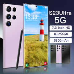 Hot Sale Brand New Android Mobile Phone S23 Ultra5G Dual Nano SIM Version 13.0 US Ready Stock.