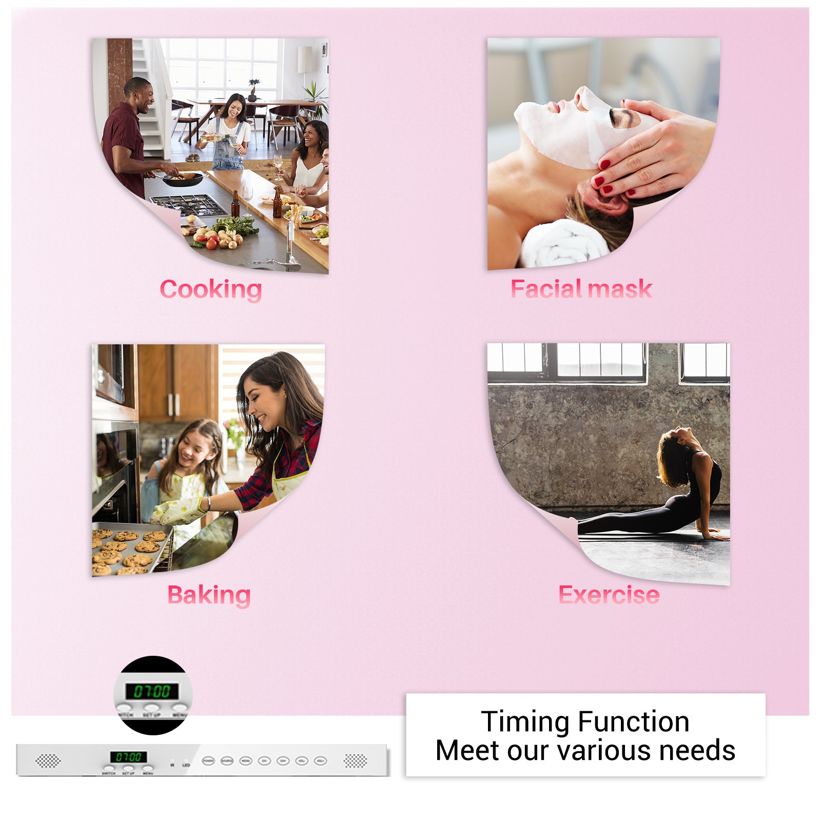 Sylvox 15.6" Kitchen TV Flap down Smart TV Android 11.0 Supports Timing Bluetooth WiFi Foldable Under Cabinet TV