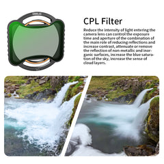 STARTRC Avata 2 ND Filters Set, 6 Pack CPL ND8 ND16 ND32 ND64 ND256 Neutral Density Camera Lens Filter Compatible with DJI Avata 2, Multi Coated HD Optical Glass, Aluminum Frame