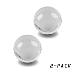 DSJUGGLING Small Size of Clear Acrylic Contact Juggling Ball for Beginners, Kids & Mini Transparent Practice Juggling Ball for Small Hands