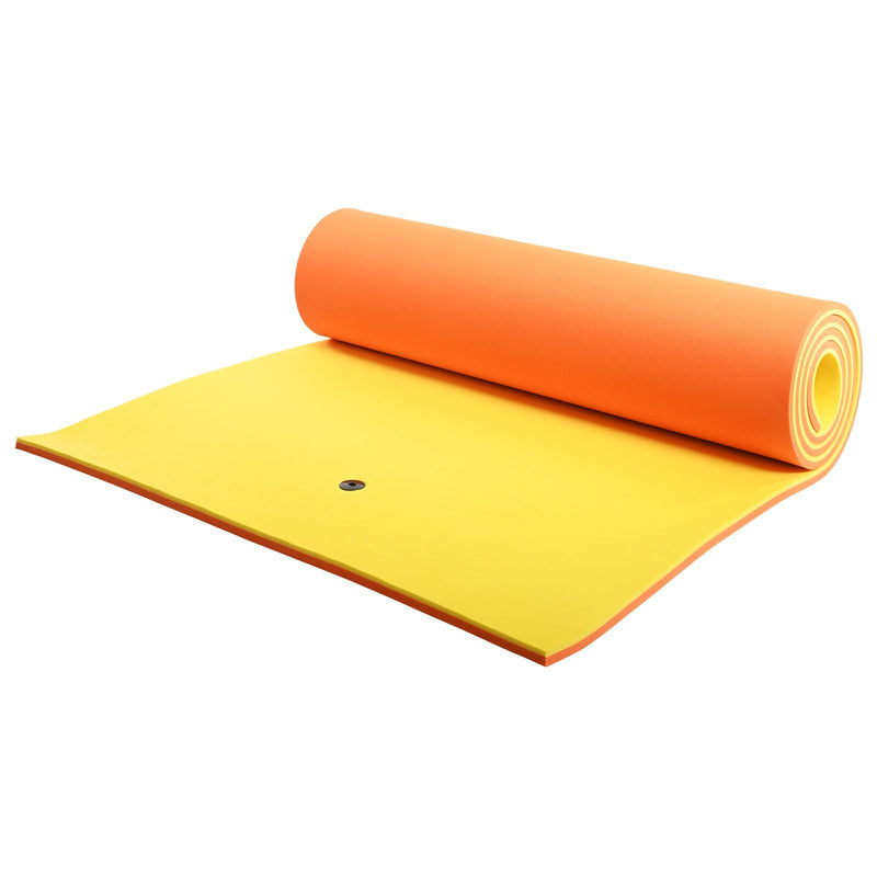 VEVOR Lily Pad Floating Mat, Large 18x6 FT Floating Water Pad, 3-Layer Floating Dock for Adults Kids, 1.3