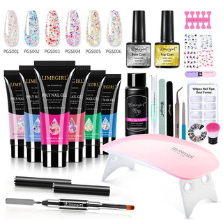 Fingernail Gel Polish Products Set Manicure Cuticle Pusher Tips Finger...