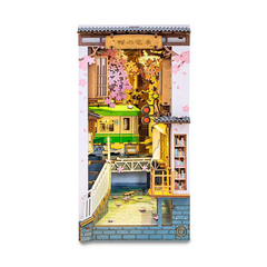 Robotime Rolife DIY Book Nook Stories in Books Series Wooden Miniature House with Furniture Doll House Kits Toy
