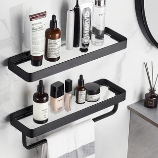 Bathroom Shelves Wall Mounted Glass Shelves for Bathroom Floating Shelf...