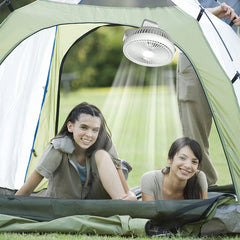 10000mAh Rechargeable Portable;  8-Inch Battery Operated Clip on Fan;  USB;  4 Speeds;  Strong Airflow;  Sturdy Clamp for Office Desk Golf Car Outdoor Travel Camping Tent Gym Treadmill