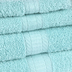 Basic Solid 18-Piece Bath Towel Set Collection