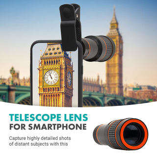8x Long Focus Mobile Phone Lens 8x Mobile Phone Telescope...