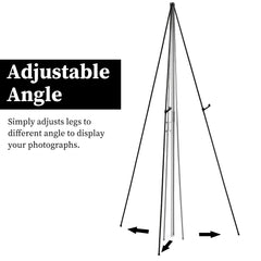 2 Pack Easel Stand for Display 61in Collapsible A Frame Tripod Easel Iron Alloy Drawing Stand with 2 Carry Bags for Wedding Poster Art Drawing Meeting