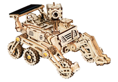 Robotime 4 Kind Moveable 3D Wooden Space Hunting Solar Energy Toy Assembly Gift for Children Teens Adult LS