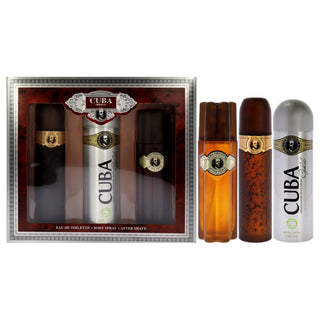 Cuba Gold by Cuba for Men - 3 Pc Gift...