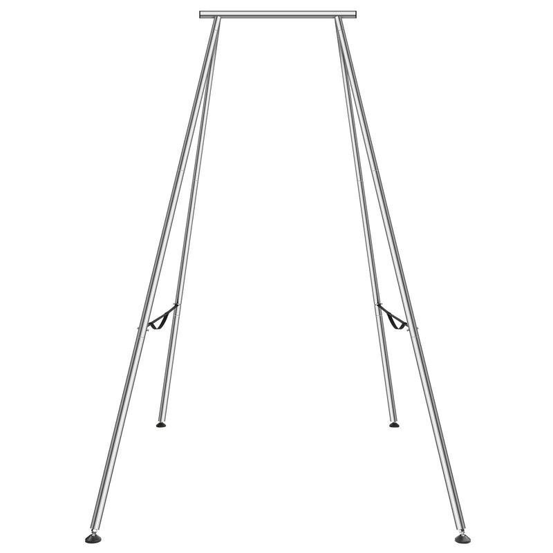 VEVOR Aerial Yoga Frame, 9.67 ft Height Yoga Swing Stand, Max 551.15 lbs Load Chrome-Plated Steel Pipe Inversion Yoga Swing Stand Yoga Rig Yoga Sling Inversion Equipment for Indoor Outdoor Aerial Yoga