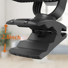 20000mAh Rechargeable Portable Fan with Light;  8-inch Battery Operated Clip on Fan;  78 Hours Work Time;  Quiet;  Strong Airflow USB Fan;  4 Speeds Personal Fan;  Ideal for Outdoor Camping Hurricane