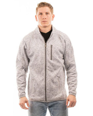 Burnside B3901 Men's Sweater Knit Jacket