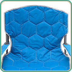 XXL Oversized Camping Chair Heavy Duty 500 LBS for Big Tall People Above 6'4 Padded Portable Folding Sports Lawn Chairs with Armrest Cup Holder & Pocket for Outdoor/Travel/Picnic/Camp
